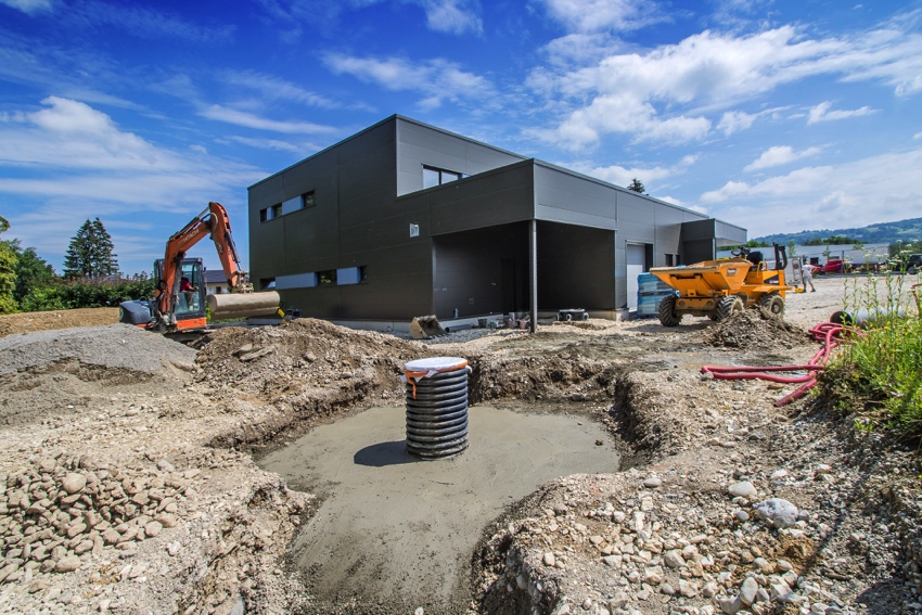 Suivi de chantier Clinique de l'Albanais (du 4 au 17 juin 2018)